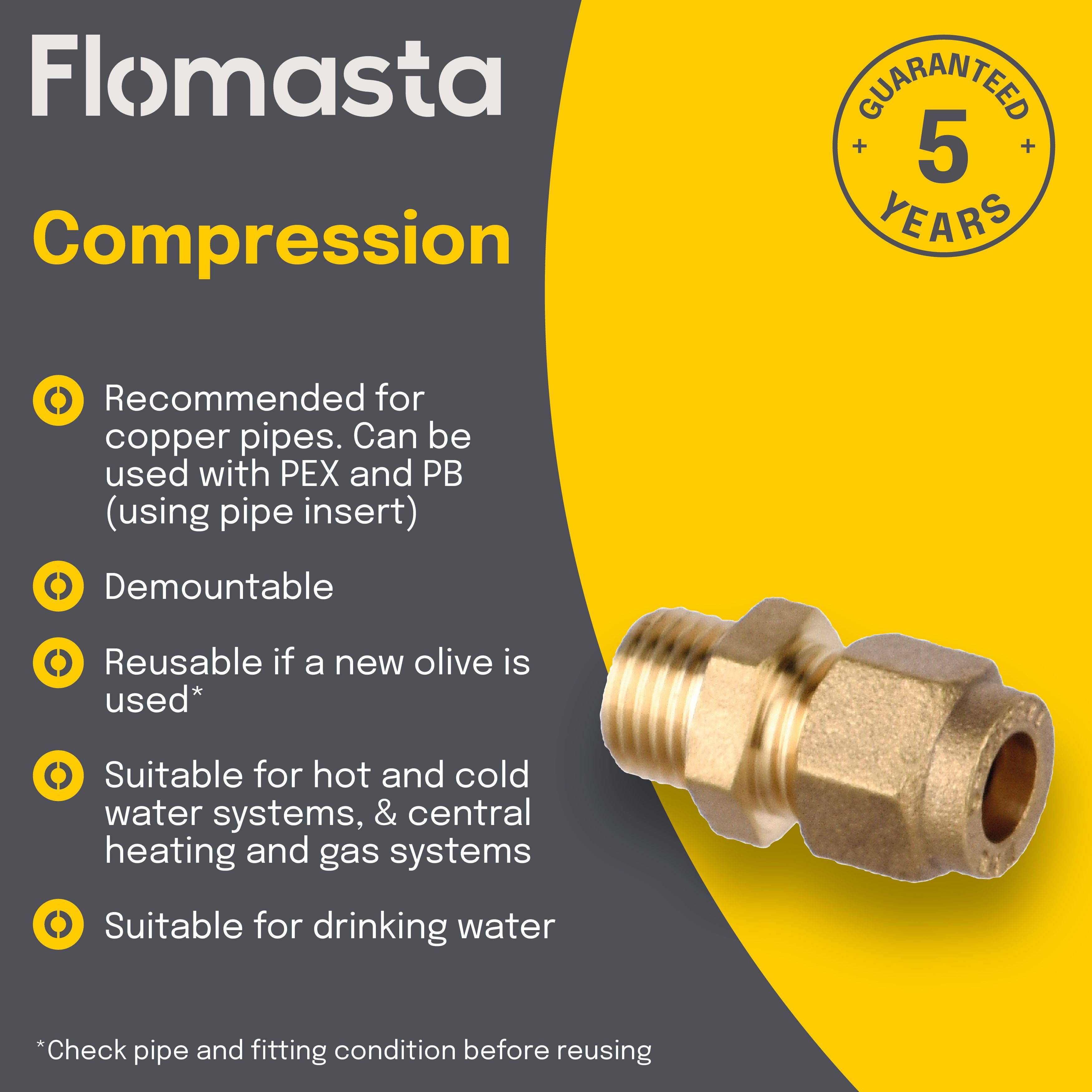 Compression Coupler (Dia)8mm