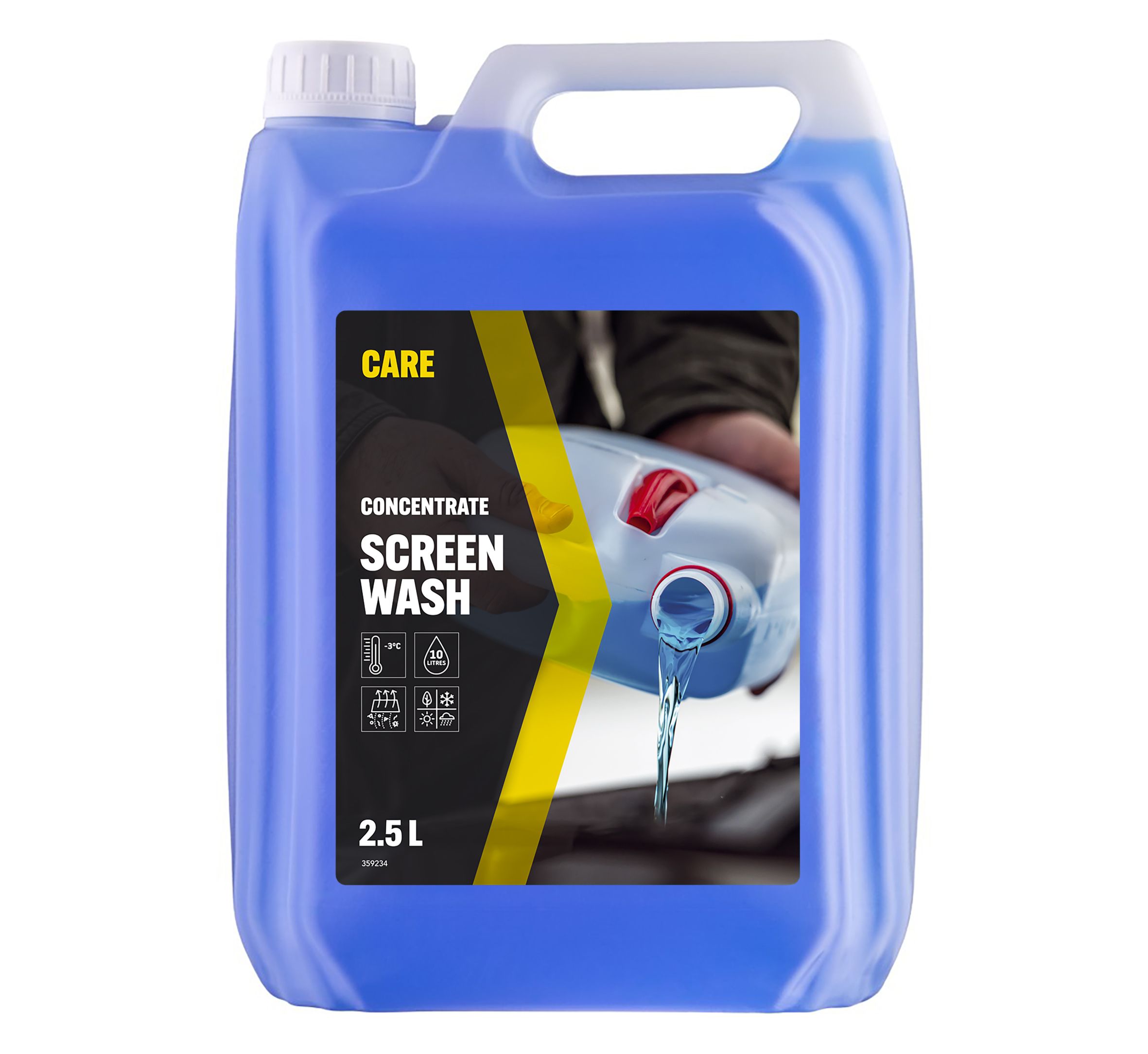 Concentrated Concentrate Screenwash, 2.5L