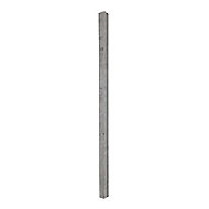 Concrete Grey Square Fence post (H)2.36m (W)85mm, Pack of 4