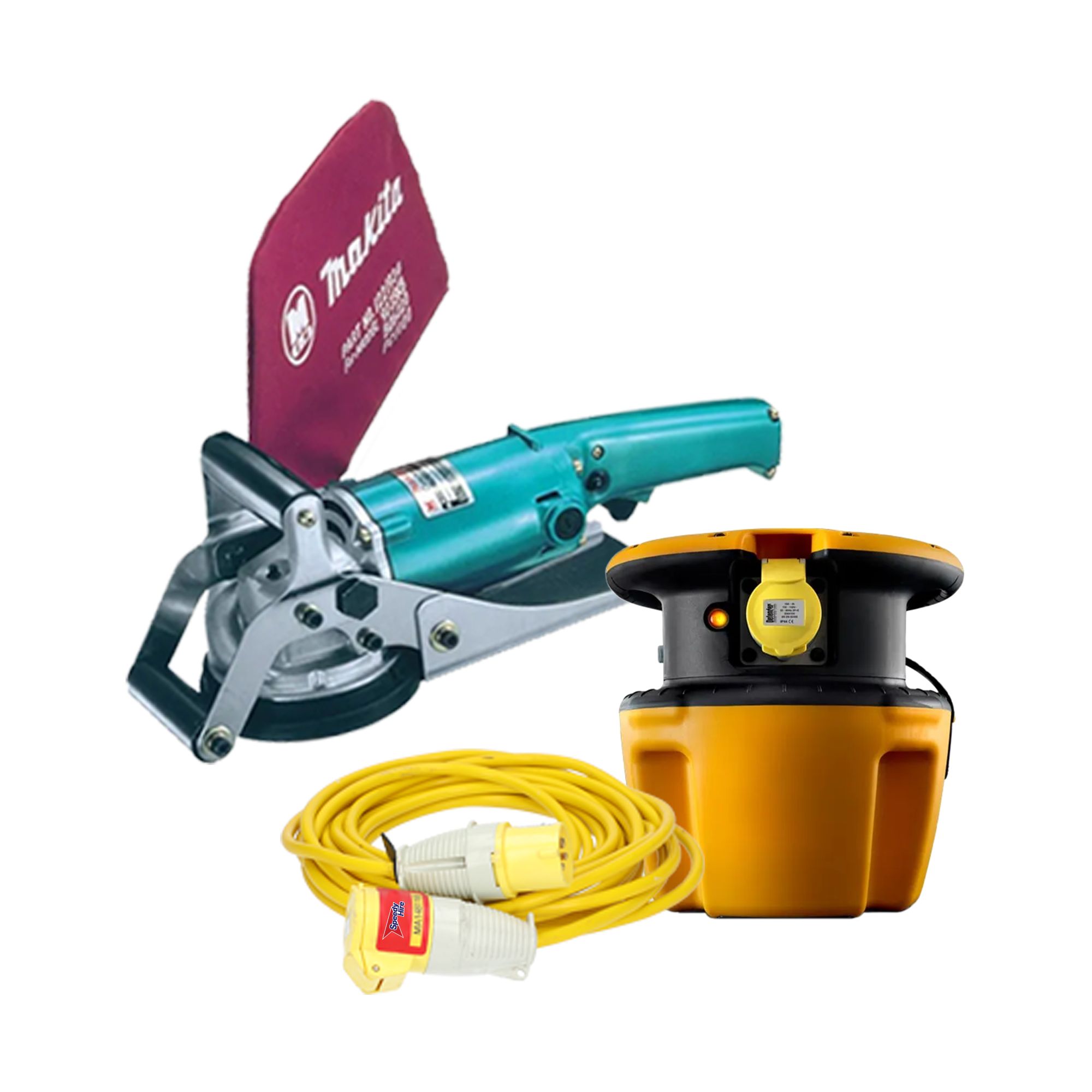 Concrete planer bundle 110V 4.4kg - Week hire