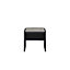 Consort Hektor Black & soft grey Dressing table stool