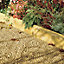 Contemporary Double sided Buff Paving edging (H)150mm (T)50mm