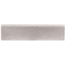 Contemporary Double sided Grey Paving edging (H)150mm (W)600mm (T)50mm