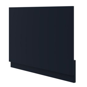 Contemporary Matt Blue Rectangular End Bath panel (H)51cm (W)70cm