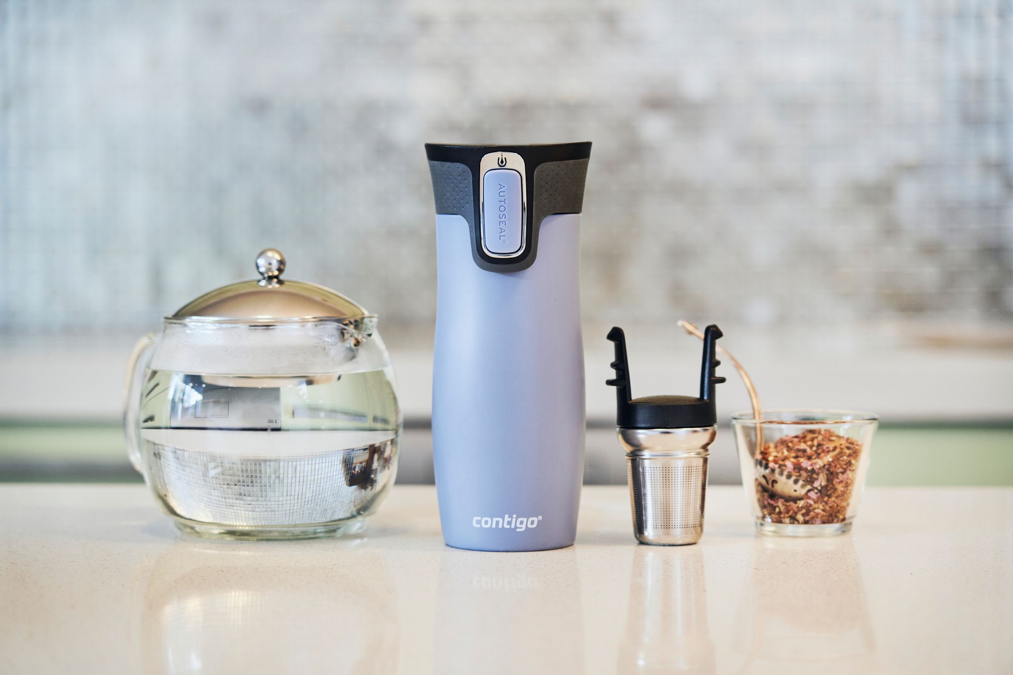 Contigo West Loop Earl Grey Metal Travel mug