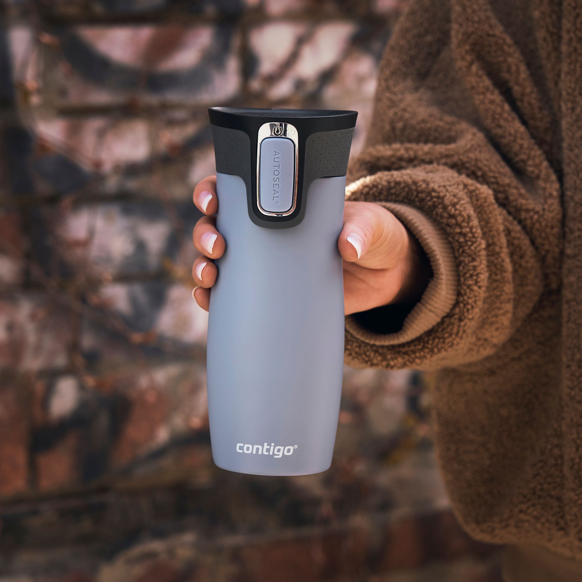 Contigo West Loop Earl Grey Metal Travel mug