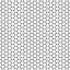 Contour Black & white Hexagon lattice Tile effect Textured Wallpaper Sample