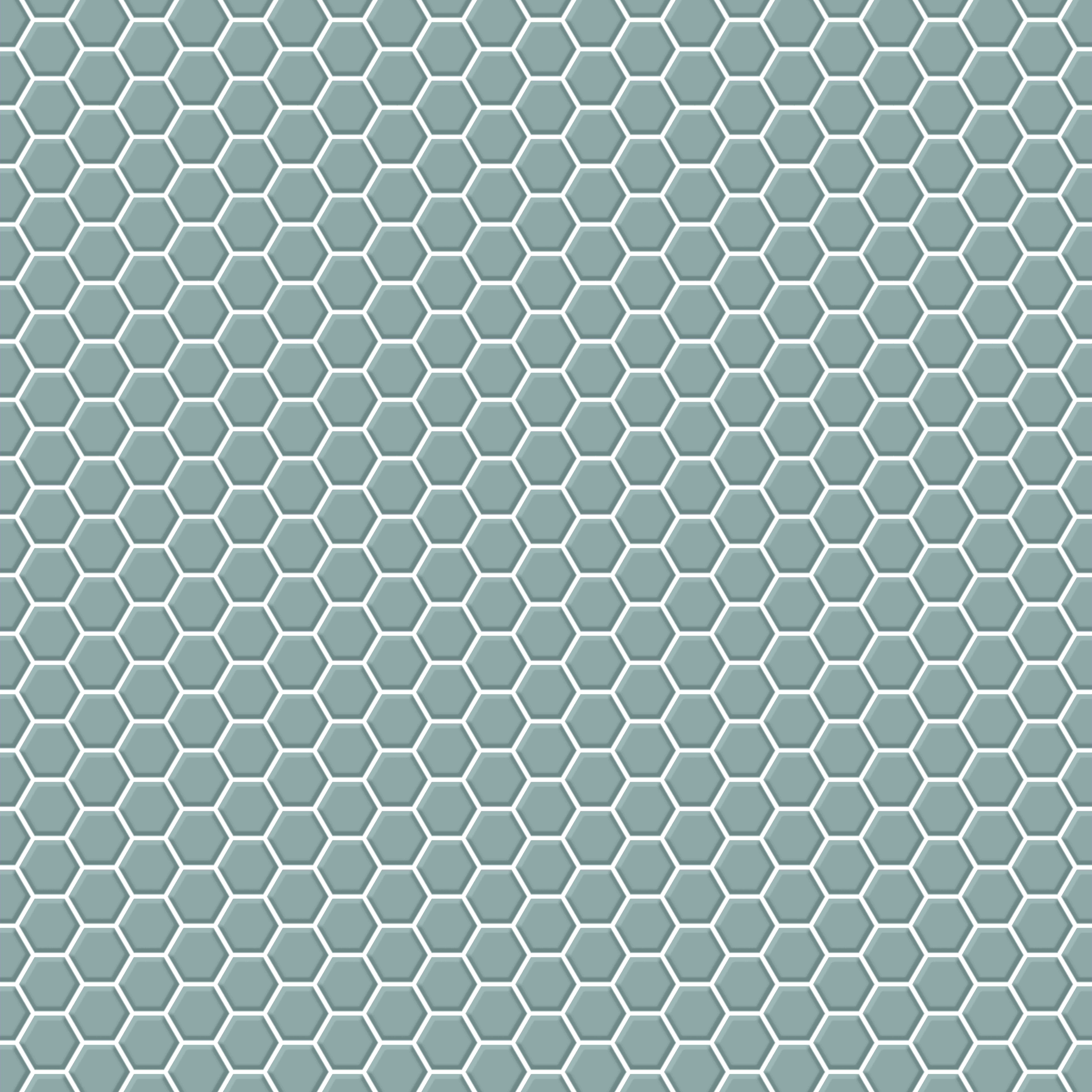 Contour Duck egg Tile effect Hexagon lattice Textured Wallpaper Sample