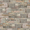 Contour Stone Sandstone brick Embossed Wallpaper