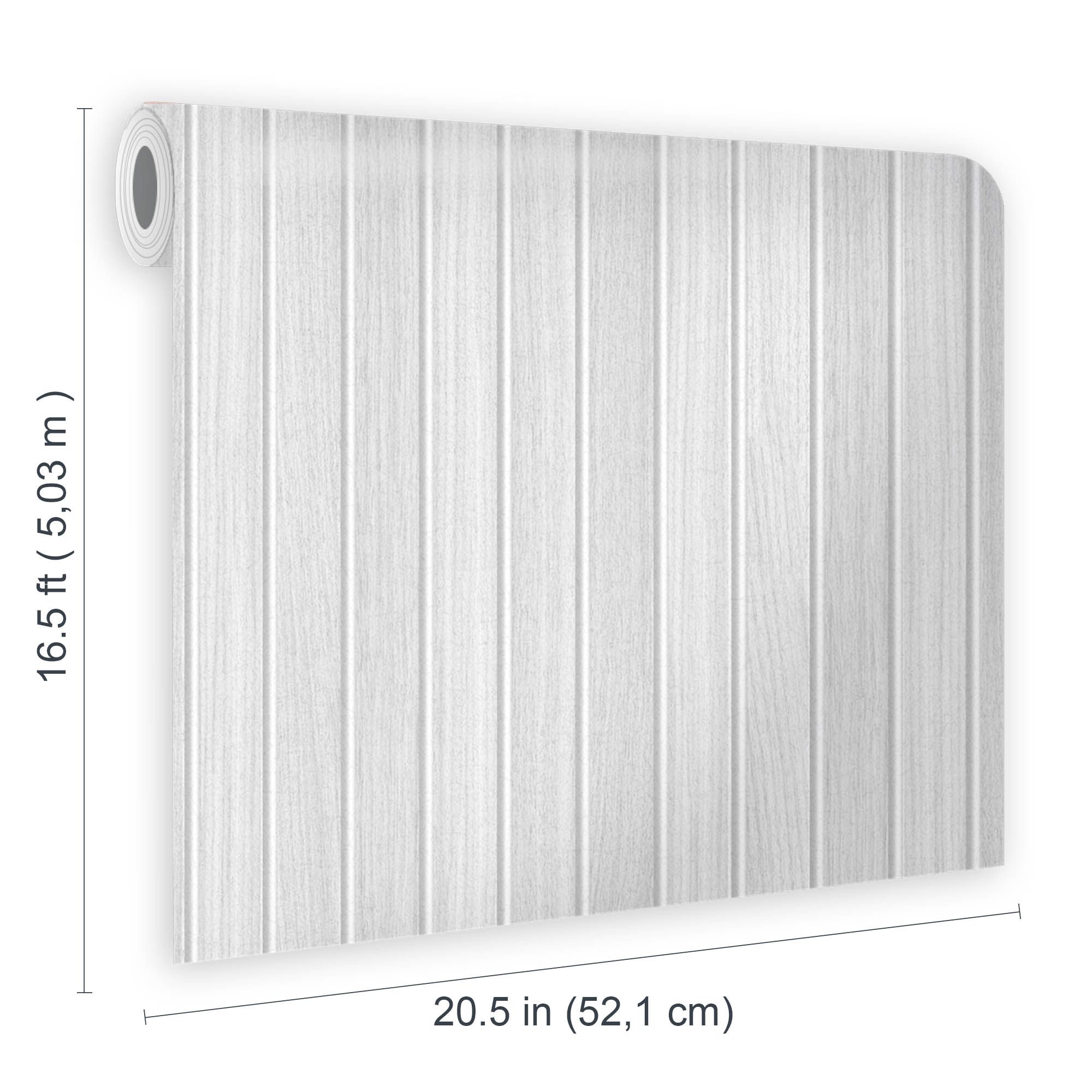 Contour White Panelled Smooth Wallpaper Sample