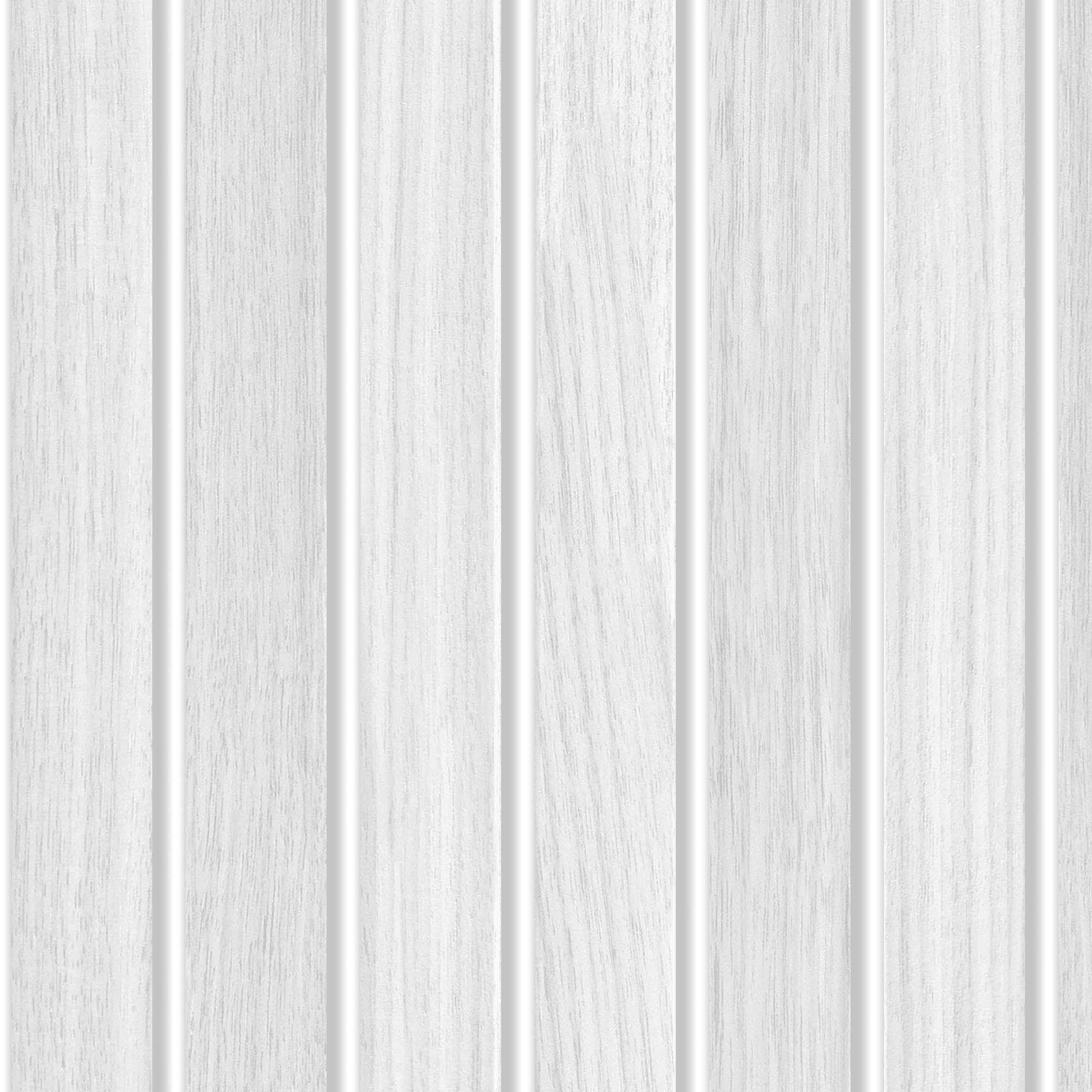 Contour White Panelled Smooth Wallpaper Sample