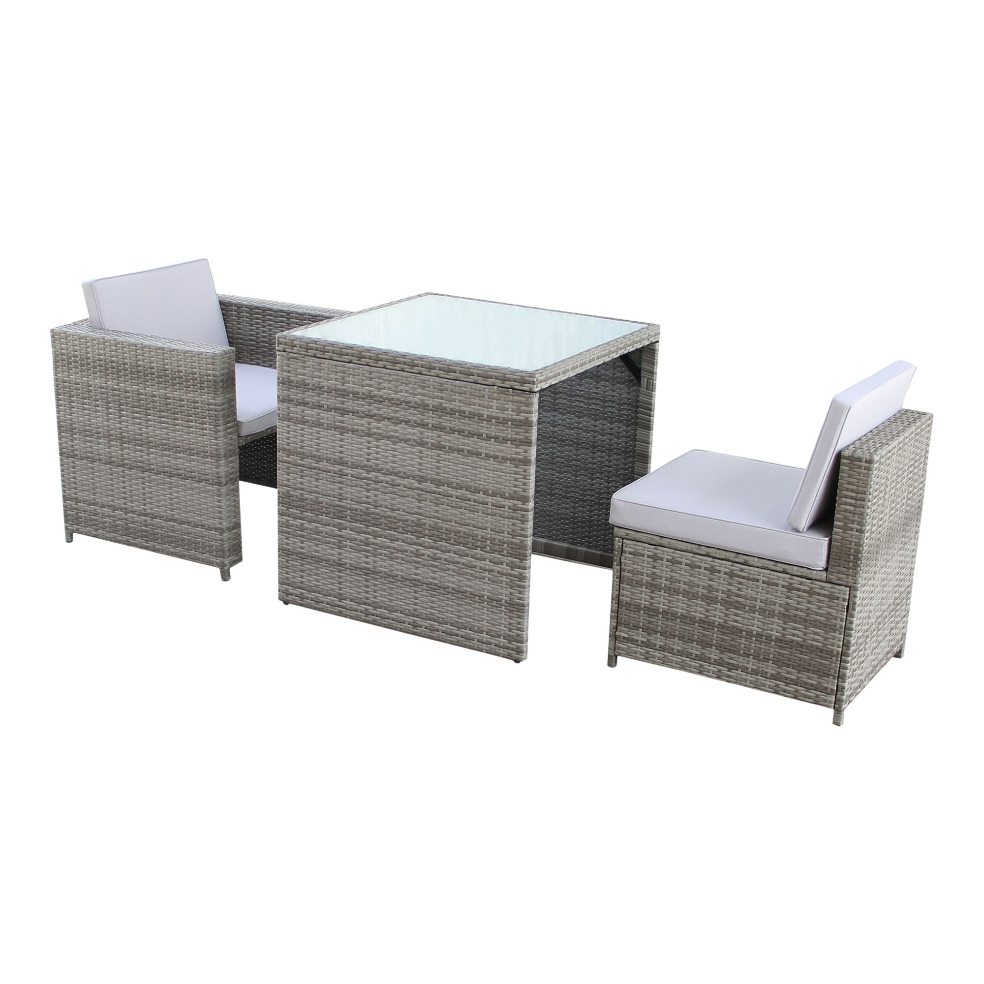 Cony Light brown 2 seater Dining set