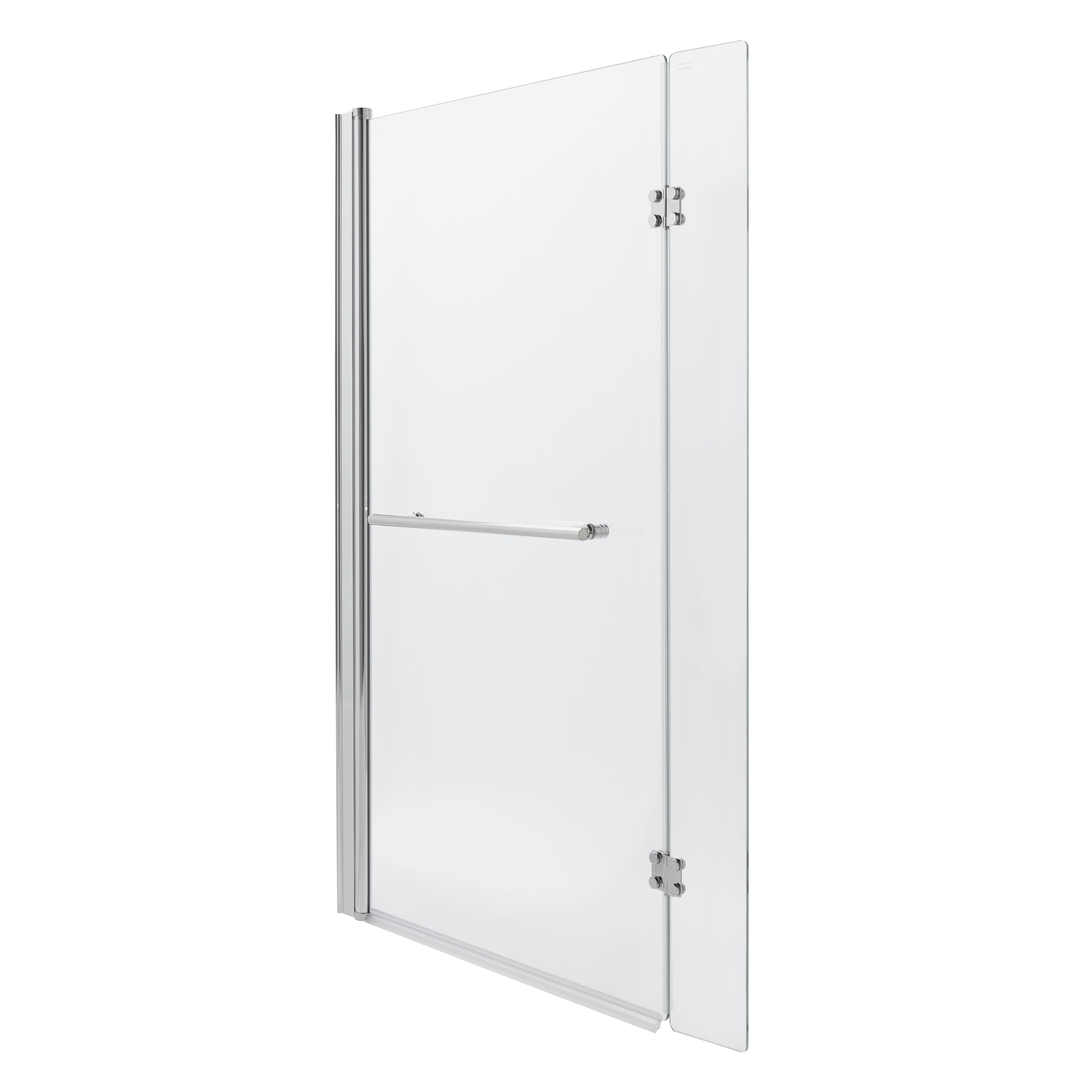 Cooke & Lewis Adelphi Lshaped Shower Bath, panel & screen set, (L