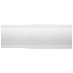 Cooke & Lewis Adelphi White Front Bath panel (W)1500mm