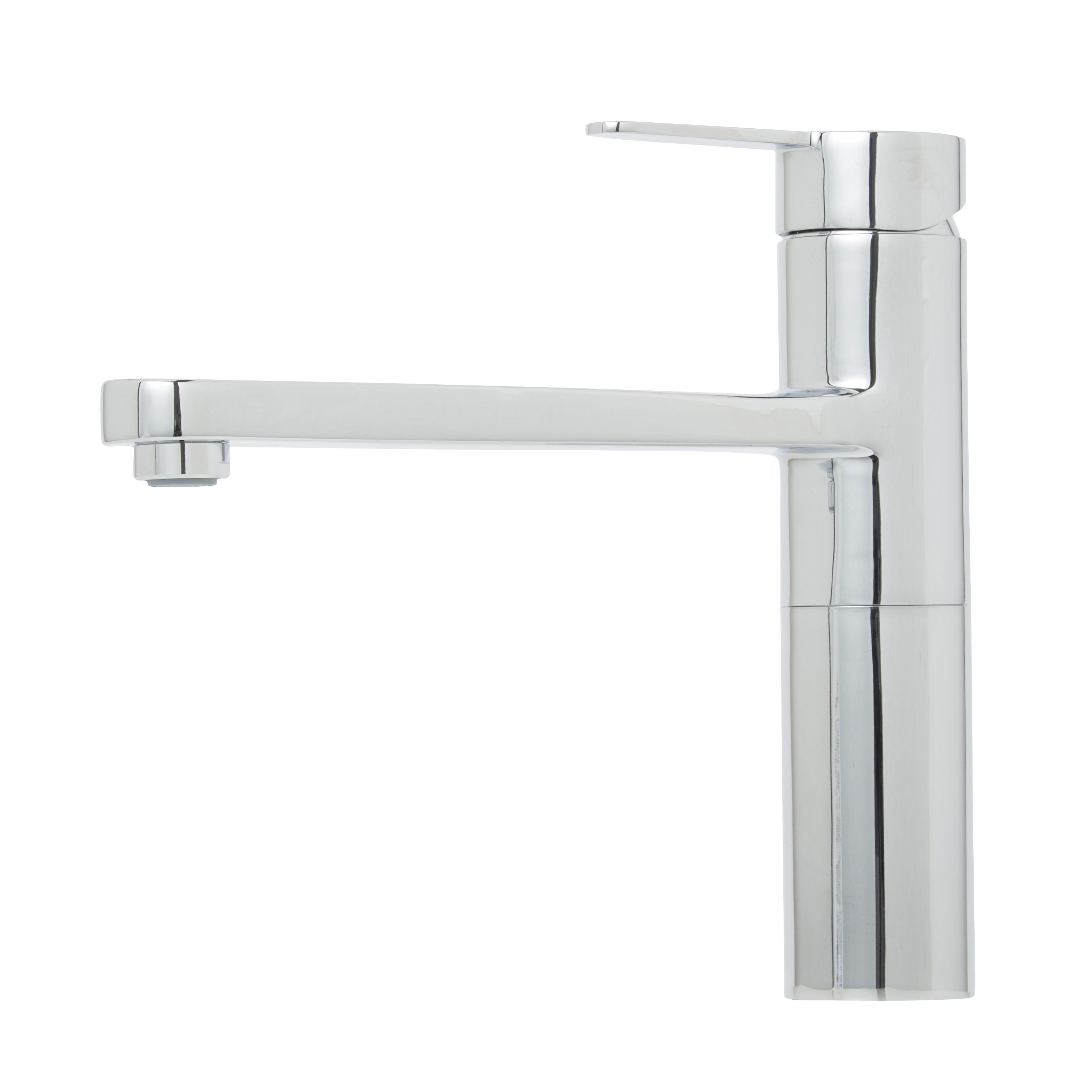 Cooke & Lewis Alysa Chrome Effect Kitchen Top Lever Tap | DIY At B&Q