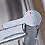 Cooke & Lewis Alysa Chrome effect Kitchen Top lever Tap