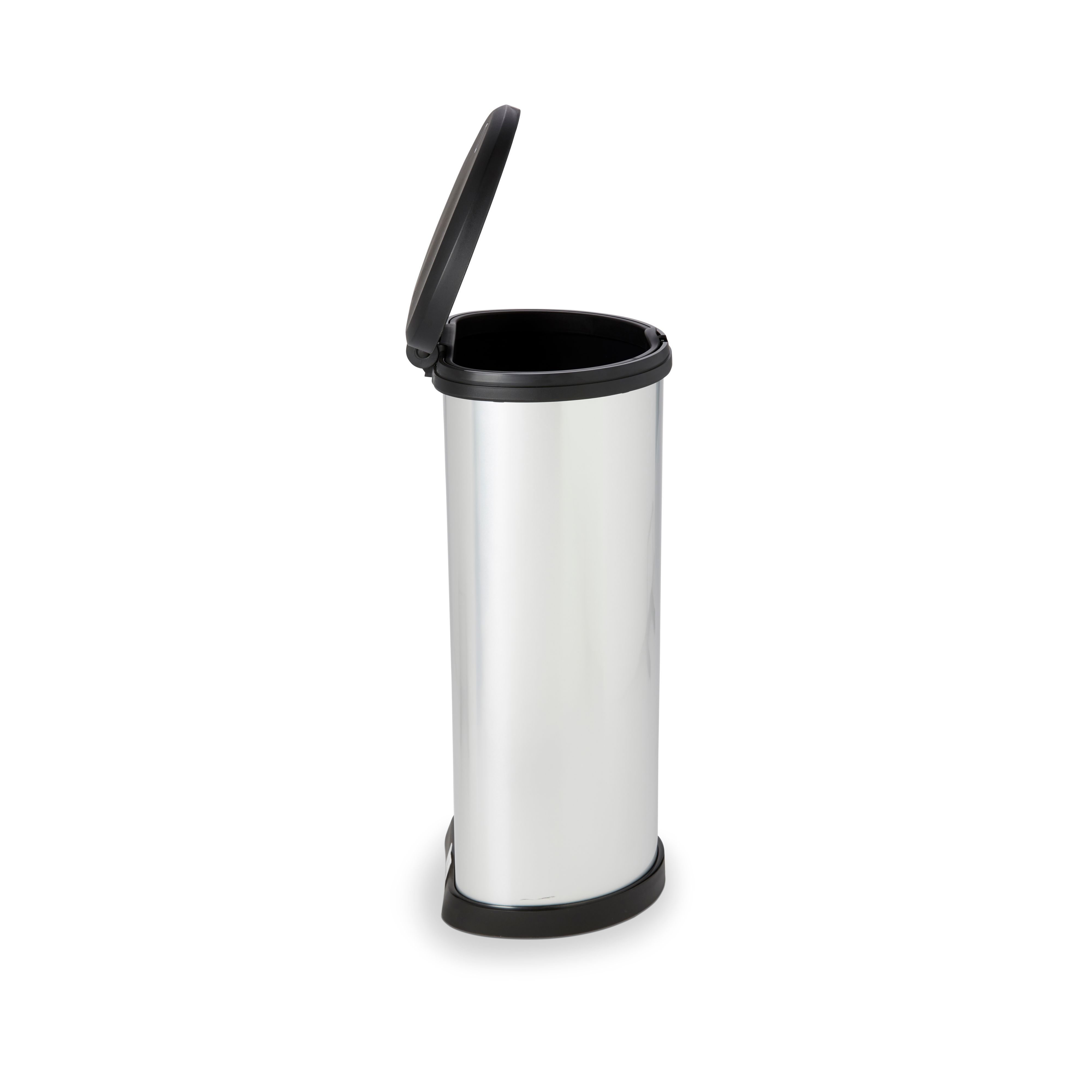 Cooke & Lewis Amphora Touch Plastic Touch Bin - 40L