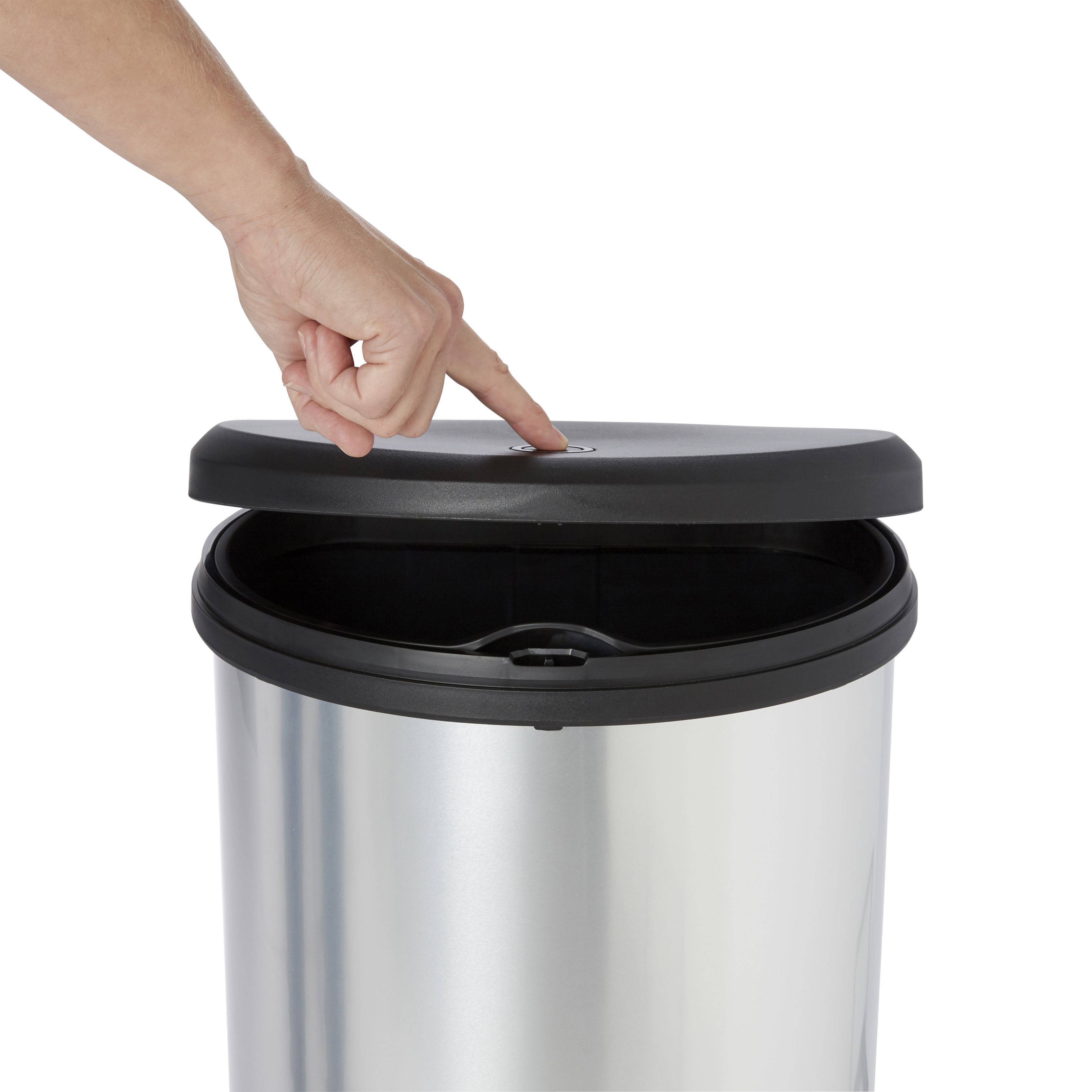 Cooke & Lewis Amphora Touch Plastic Touch Bin - 40L