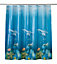 Cooke & Lewis Andrano Multicolour Seafloor Shower curtain (W)180cm