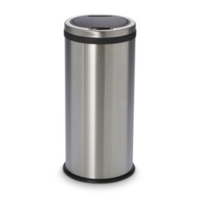 Cooke & Lewis Antey Standard Metal Touch Bin - 30L