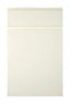 Cooke & Lewis Appleby Gloss cream Drawerline door & drawer front, (W)450mm (H)715mm (T)22mm