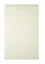 Cooke & Lewis Appleby Gloss cream Drawerline door & drawer front, (W)500mm (H)715mm (T)22mm