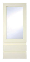 Cooke & Lewis Appleby Gloss cream Dresser door & drawer front, (W)500mm (H)1153mm (T)22mm