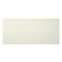 Cooke & Lewis Appleby Gloss cream Pan drawer front & bi-fold door, (W)500mm (H)356mm (T)22mm