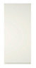 Cooke & Lewis Appleby High Gloss Cream Tall Cabinet door (W)400mm (H)895mm (T)22mm