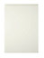 Cooke & Lewis Appleby High Gloss Cream Tall Cabinet door (W)500mm (H)895mm (T)22mm