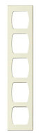 Cooke & Lewis Appleby High gloss Cream Wine rack frame, (H)720mm (W)150mm