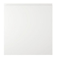 Cooke & Lewis Appleby High Gloss White Appliance Cabinet door (W)600mm (H)633mm (T)22mm