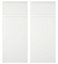 Cooke & Lewis Appleby High gloss white Door & drawer (H)720mm (T)22mm