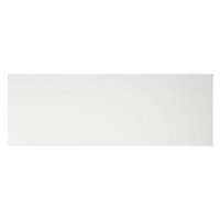 Cooke & Lewis Appleby High gloss white Pan drawer front & bi-fold door, (W)1000mm (H)356mm (T)22mm