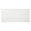 Cooke & Lewis Appleby High gloss white Pan drawer front & bi-fold door, (W)500mm (H)356mm (T)22mm