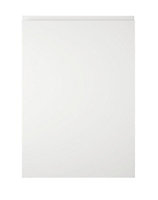 Cooke & Lewis Appleby High Gloss White Standard Cabinet door (W)500mm (H)715mm (T)22mm