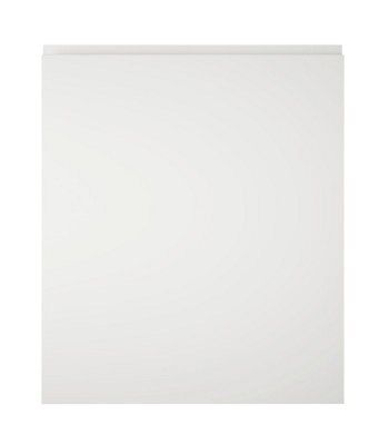 Cooke & Lewis Appleby High Gloss White Standard Cabinet door (W)600mm (H)715mm (T)22mm