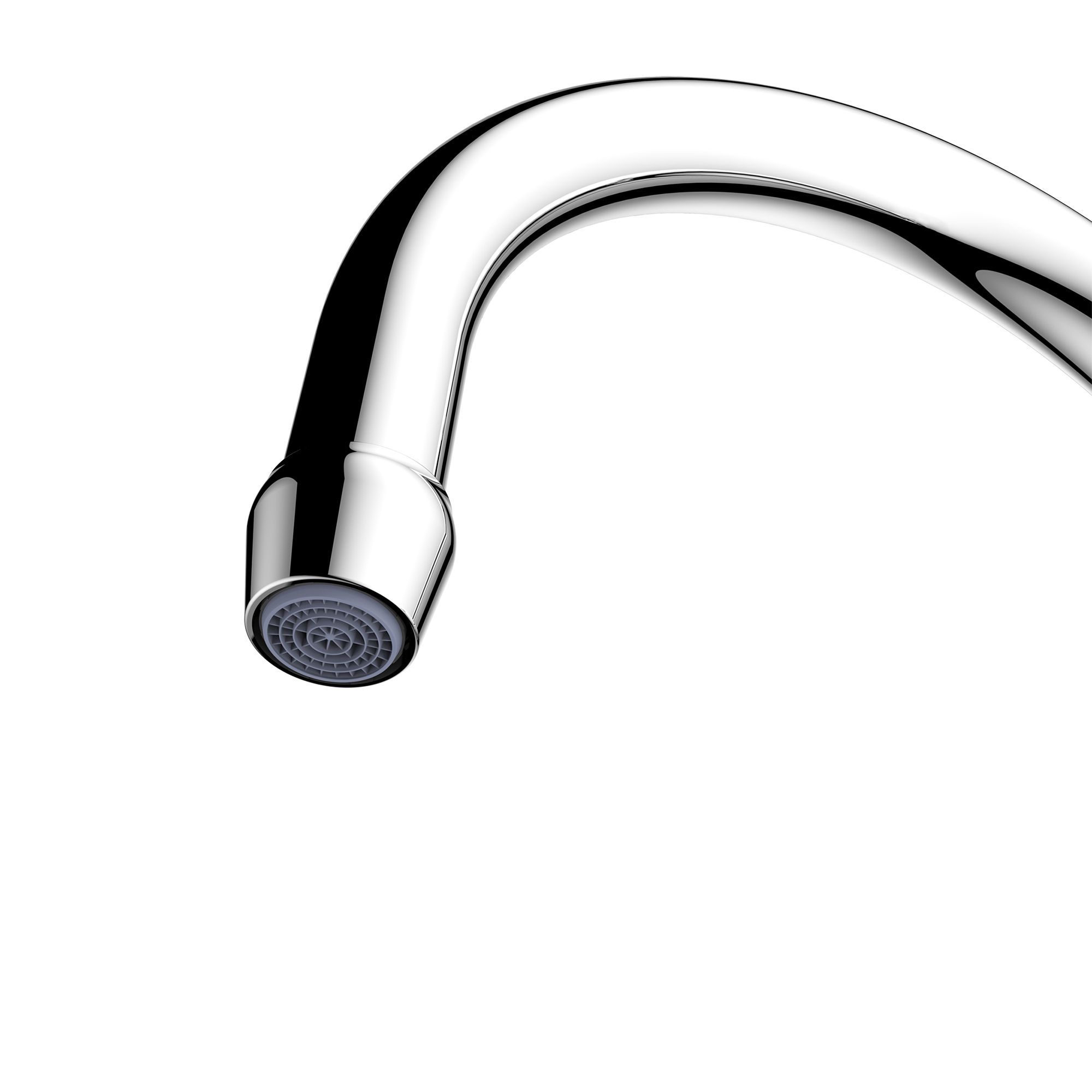 Cooke & Lewis Apsley Chrome effect Kitchen Dual lever Tap