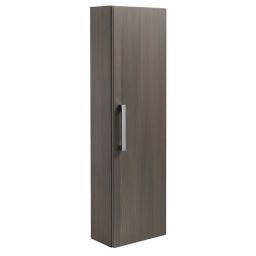 Cooke & Lewis Ardesio Bodega grey Tall Wall-mounted Cabinet (W)350mm (H)1200mm