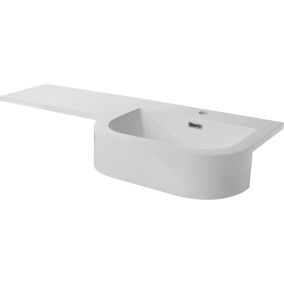 Cooke & Lewis Ardesio White Freestanding Basin (W)101cm