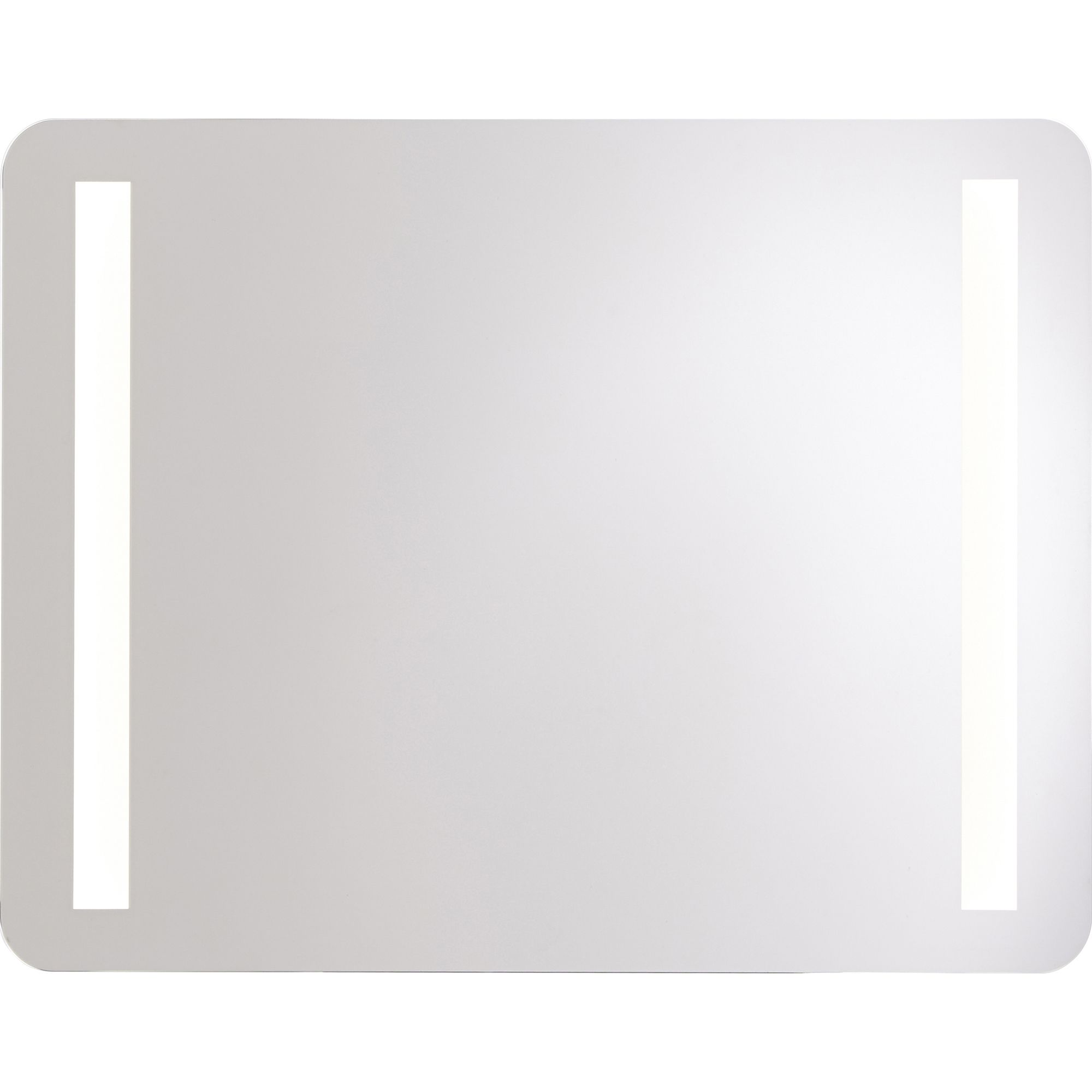 Cooke & Lewis Berrow Rectangular Illuminated Frameless Bathroom mirror