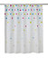 Cooke & Lewis Bhama Multicolour Star Shower curtain (W)180cm