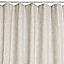 Cooke & Lewis Blanka Grey Textured Shower curtain (W)180cm
