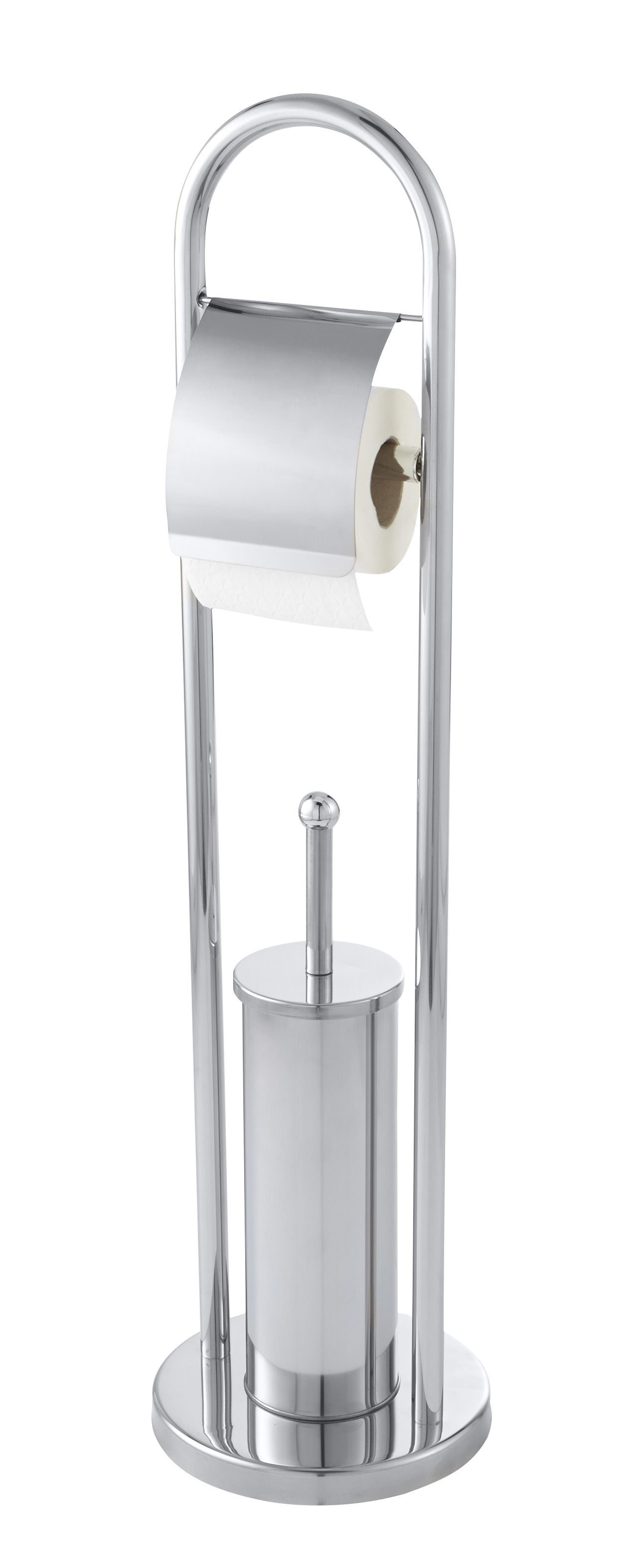 Cooke & Lewis Borgia Freestanding Toilet roll & brush holder