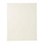 Cooke & Lewis Brookfield Textured Ivory Base end panel (H)720mm (W)570mm