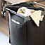 Cooke & Lewis Brown & grey Laundry bin
