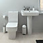 Cooke & Lewis Caldaro Contemporary Close-coupled Toilet with Soft close seat