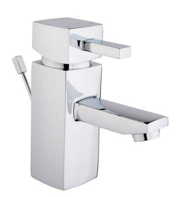 Cooke & Lewis Capriana White Close-coupled Toilet, basin & tap pack