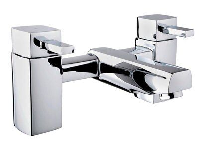 Cooke & Lewis Capriana White Close-coupled Toilet, basin & tap pack