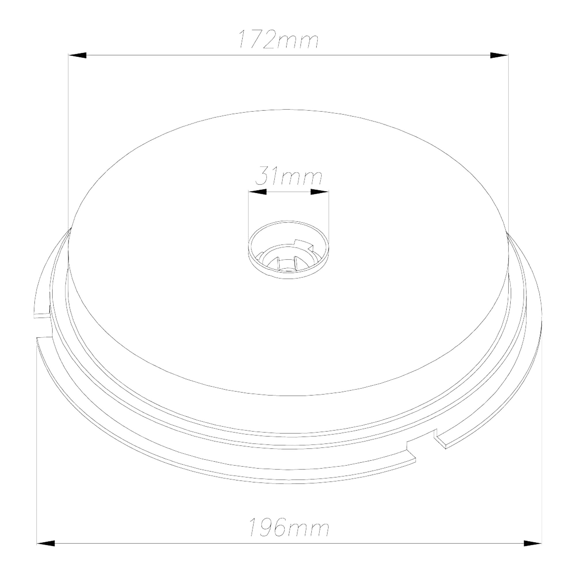 Cooke & Lewis CARBFILT1 Carbon filter